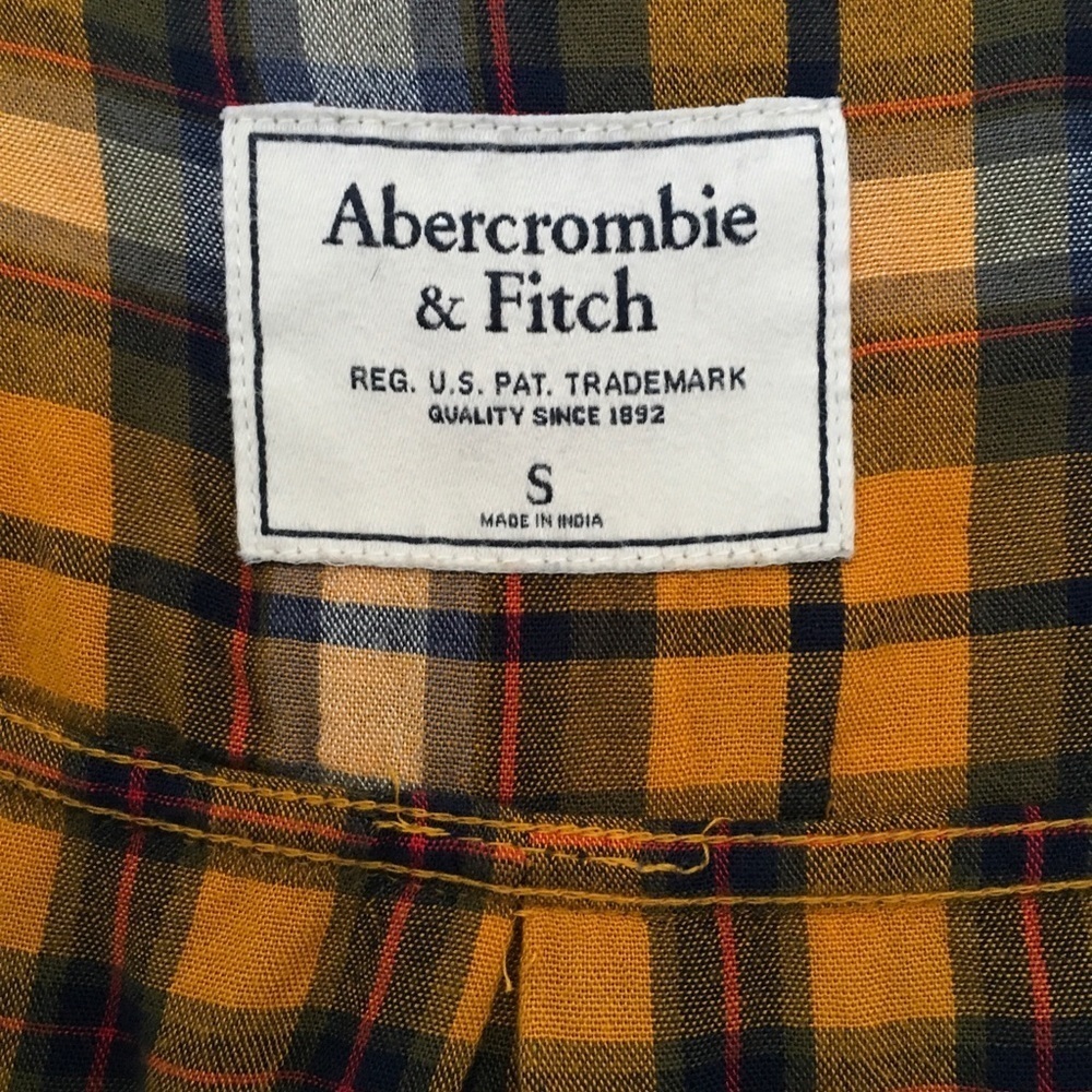 Abercrombie & Fitch Plaid Button Down - Picture 4 of 4